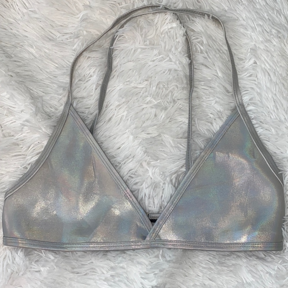 Holographic Hoaka Bikini Top